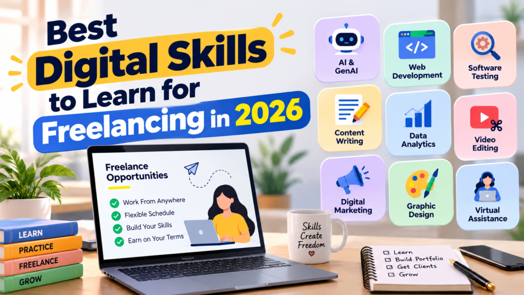Best digital skills for freelancing in 2026
